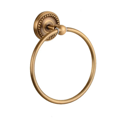 Solid Brass Bathroom Accessories Set