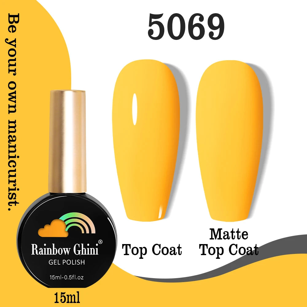 Rainbow Ghini 15ML HEMA & TPO Free Gel Nail Polish