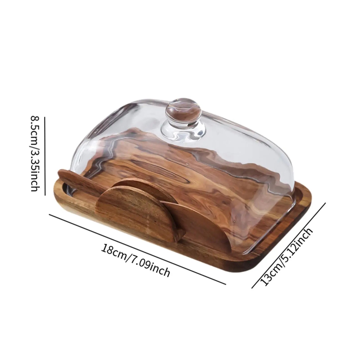 Wooden Butter Box