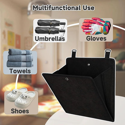Wall-Mounted RV Shoe Rack Organizer
