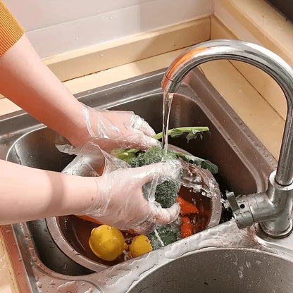 Disposable Food Handling Gloves for Cooking, Baking & Kitchen Cleaning