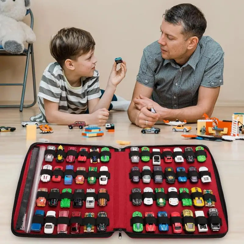 Portable Toy Car Storage Organizer