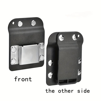 Clip-On Tool Belt Drill Holder