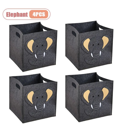 Felt Pet Toy & Household Storage Basket