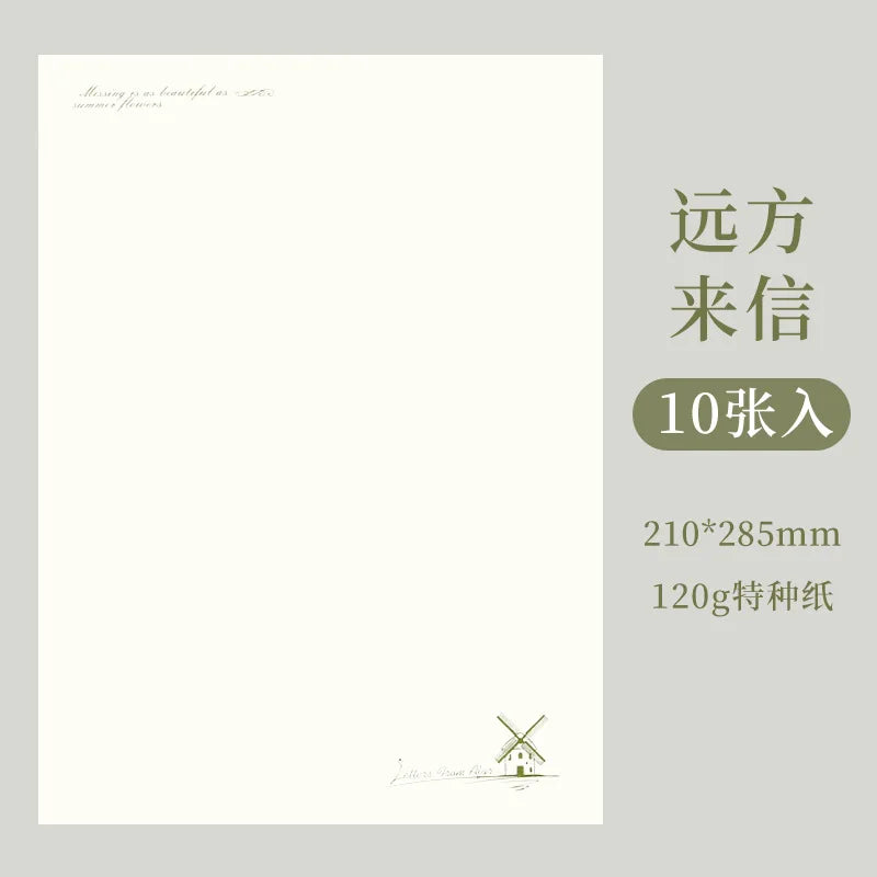 Artistic A4 Letter Paper with Premium Horizontal Lines