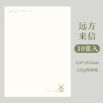Artistic A4 Letter Paper with Premium Horizontal Lines
