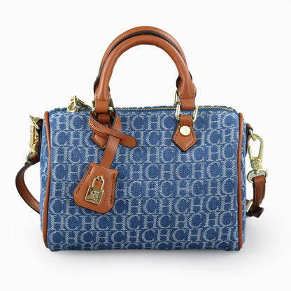 Vintage Monogram Crossbody Handbag for Women