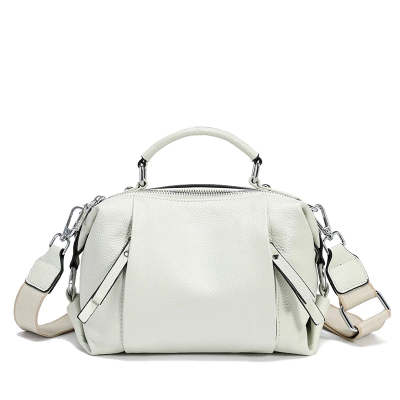 Women’s Genuine Cowhide Leather Shoulder Bag