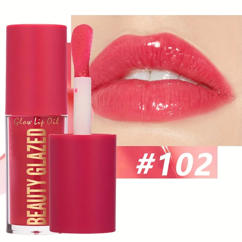 BEAUTY GLAZED 4-Color Moisturizing Lip Oil