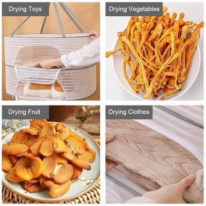 Portable Mesh Hanging Drying Rack