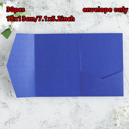 Premium 250g Green Invitation Envelopes