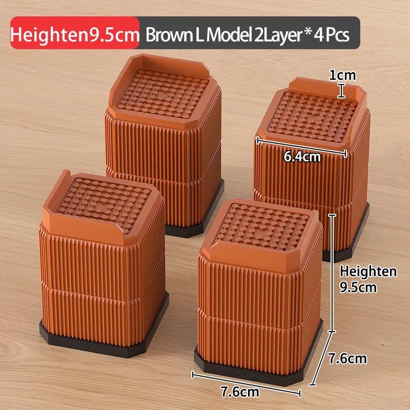 Adjustable Furniture Riser Set