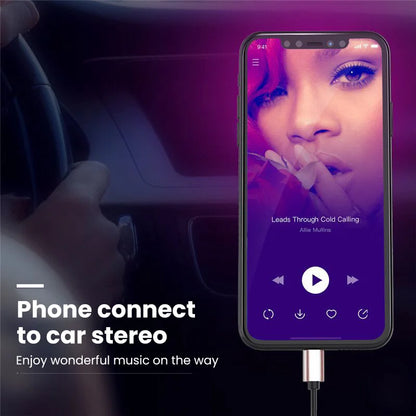 USB-C to 3.5mm Retractable AUX Audio Cable