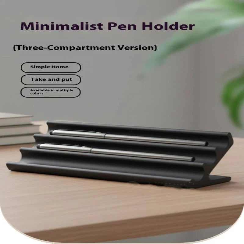 Minimalist 3-Slot Pen Holder