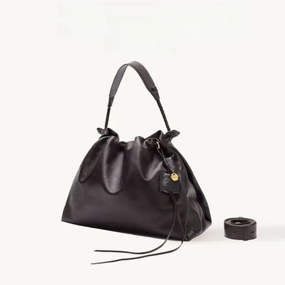 Large Capacity Soft PU Commuter Tote Bag