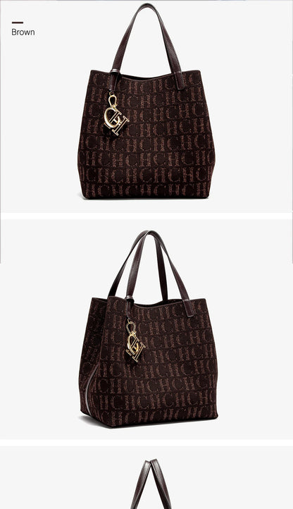 Women’s Casual Canvas Shoulder Tote for Everyday & Commuting