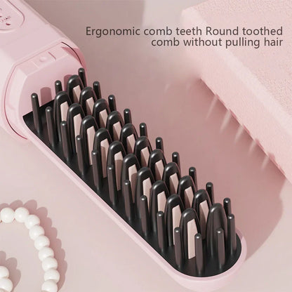 Mini Negative Ion Hair Straightening Comb