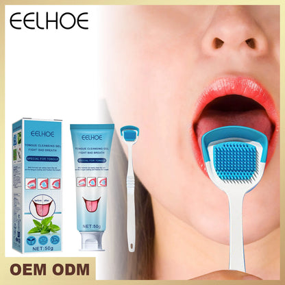 Tongue Cleaning Gel & Brush Kit