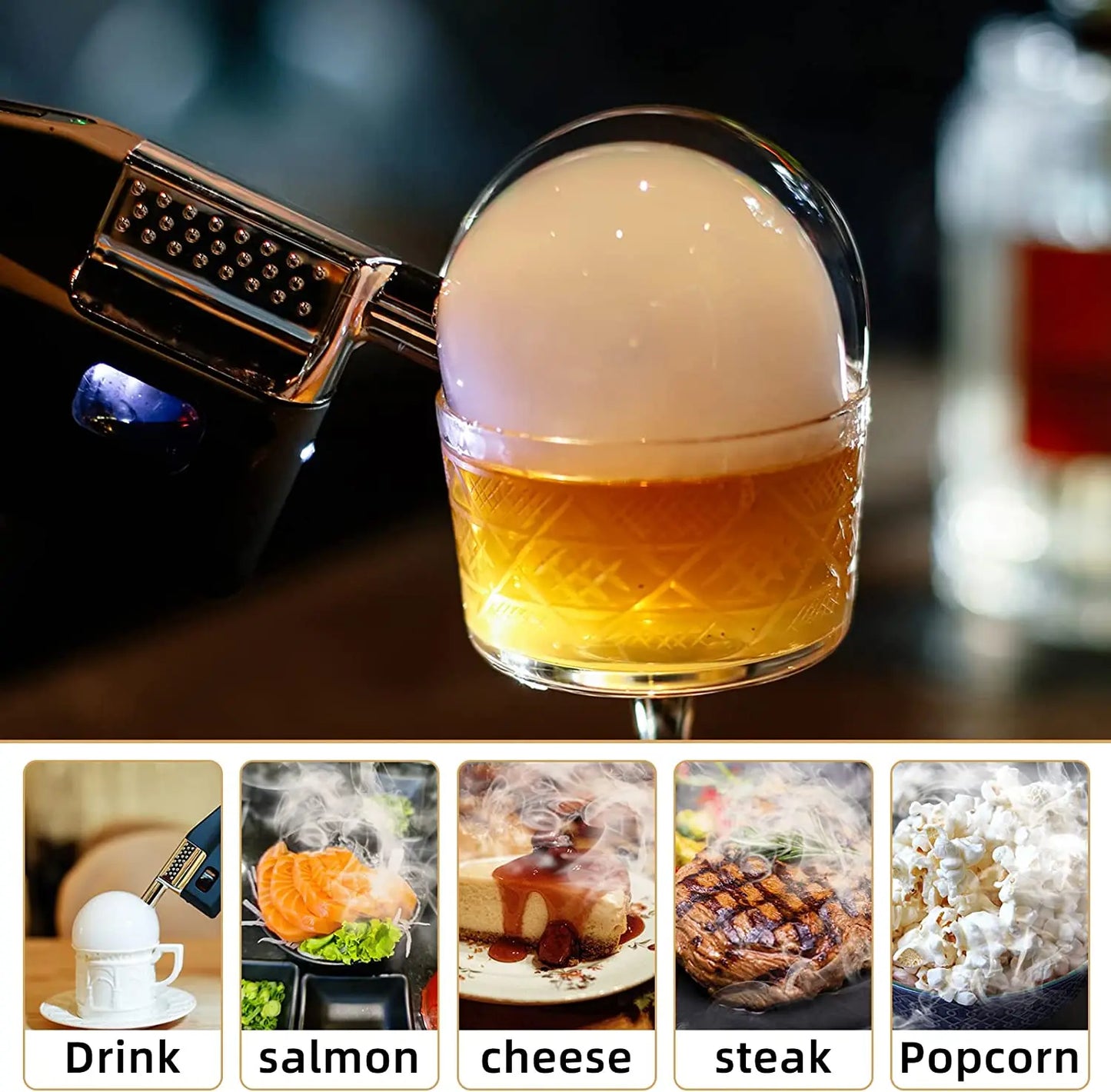 Cocktail Smoke Gun Kit