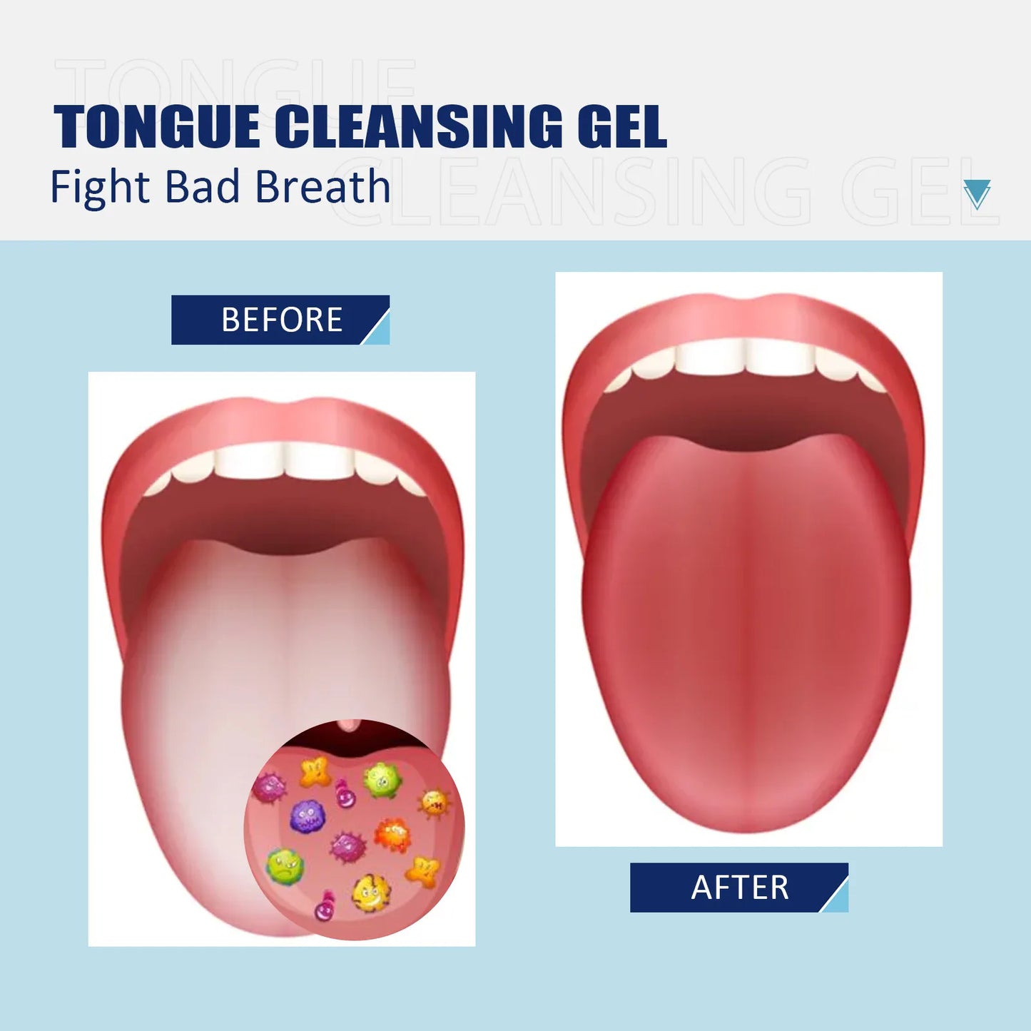 Tongue Cleaning Gel & Brush Kit