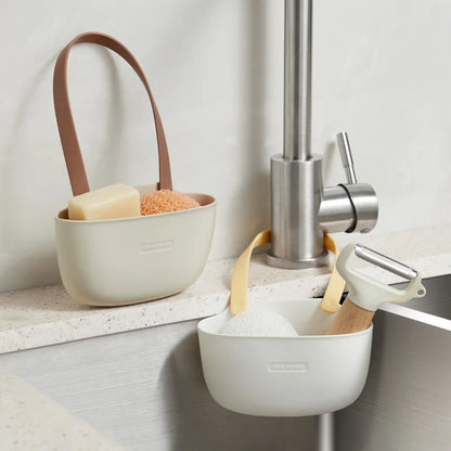 Kitchen Sink Sponges Soap Holder Drying Rack