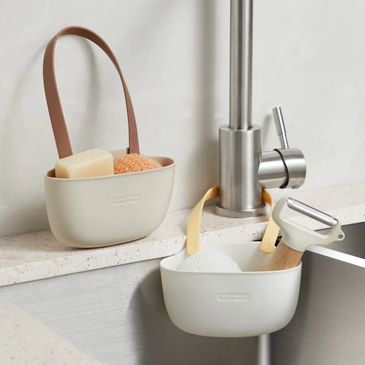 Kitchen Sink Sponges Soap Holder Drying Rack