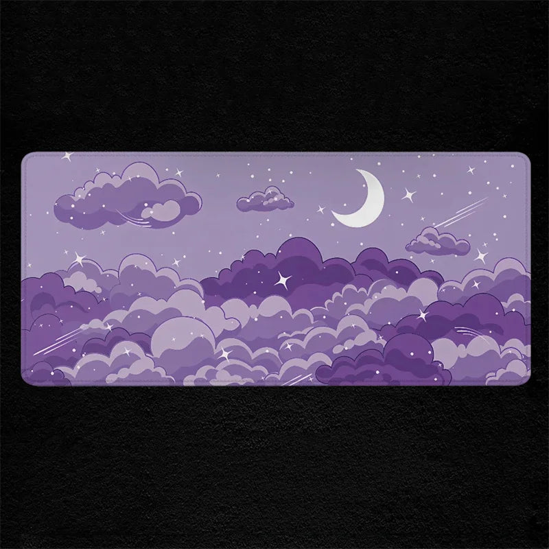 Anime Gaming Mouse Pad Skyscape Desk Mat