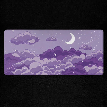 Anime Gaming Mouse Pad Skyscape Desk Mat