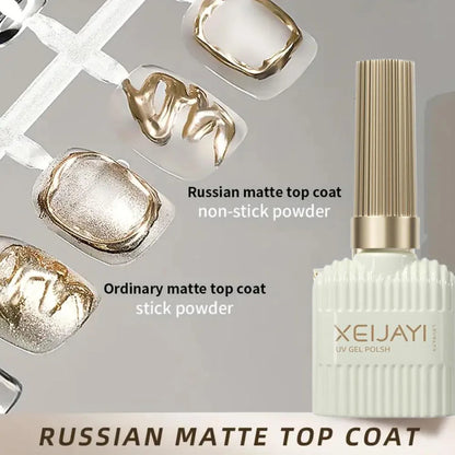 15ml Matte Rubber Top Coat Gel Polish