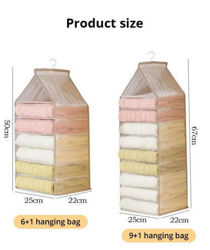 Hanging Wardrobe Organizer