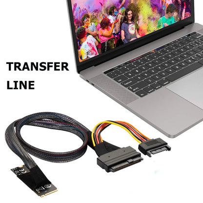M.2 M-Key to U.2 NVMe SSD Adapter Cable