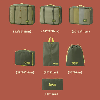 Travel Packing Cube Organiser Set