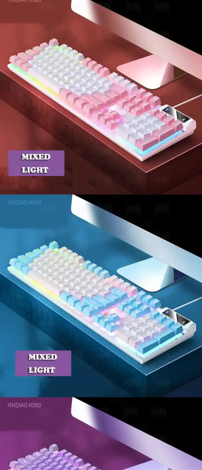 Carpbaba K500 RGB Gaming Keyboard