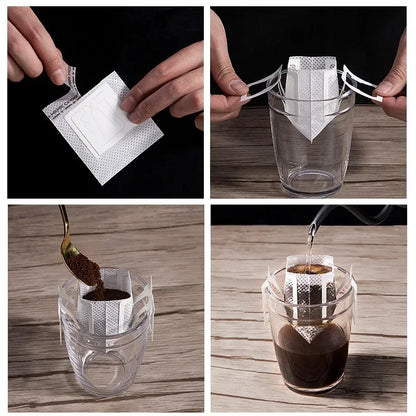 Disposable Hanging Drip Coffee Filter Bags