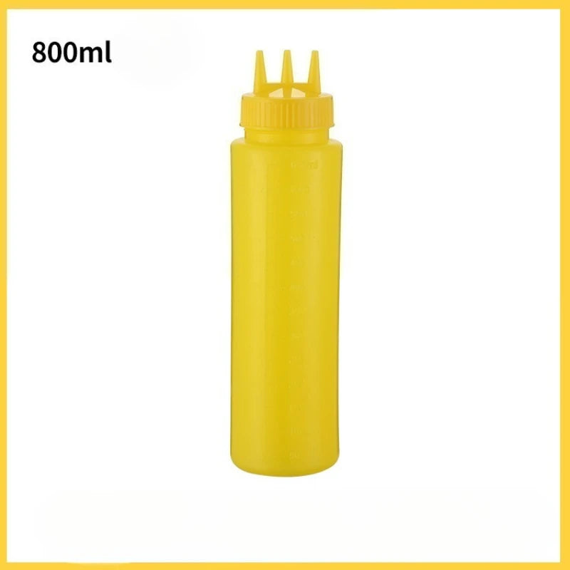3-Hole Squeeze Condiment Bottle
