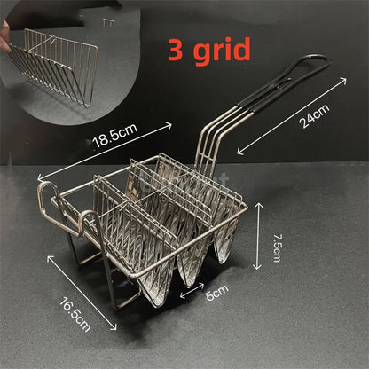 Stainless Steel Taco & Food Serving Rack