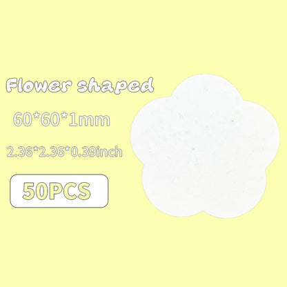 DIY Cotton Pulp Painting Shapes Set