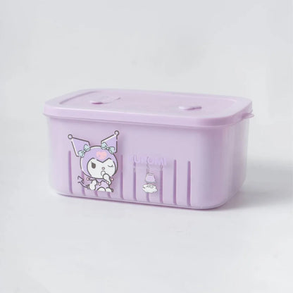 Cute Cartoon Food Storage & Washing Container