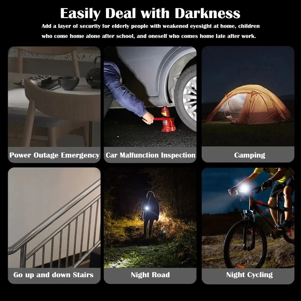 Mini USB-C LED Keychain Flashlight