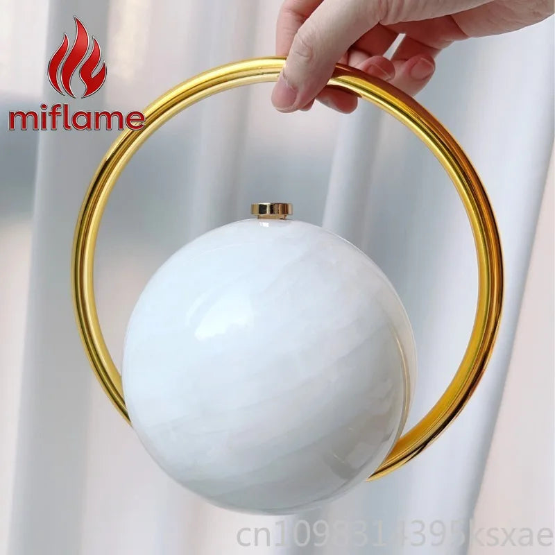 Marble Sphere Evening Clutch Bag