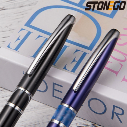 Elegant Chrome Signature Pen – 1.0mm Writing Point
