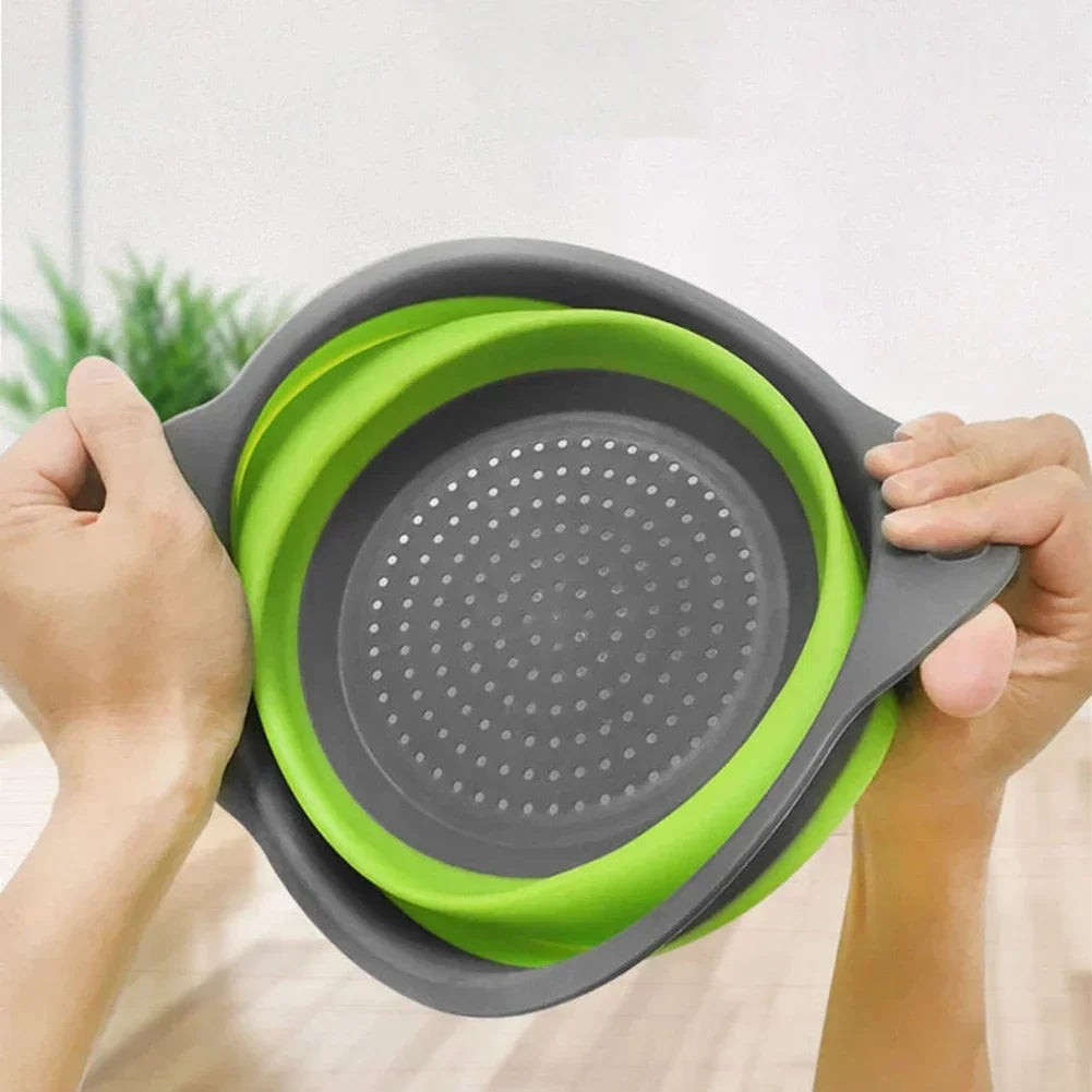 Foldable Fruit & Vegetable Drain Basket