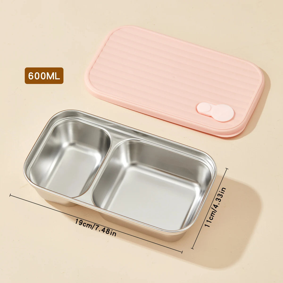 Leakproof Bento Food Container – 600ml–700ml