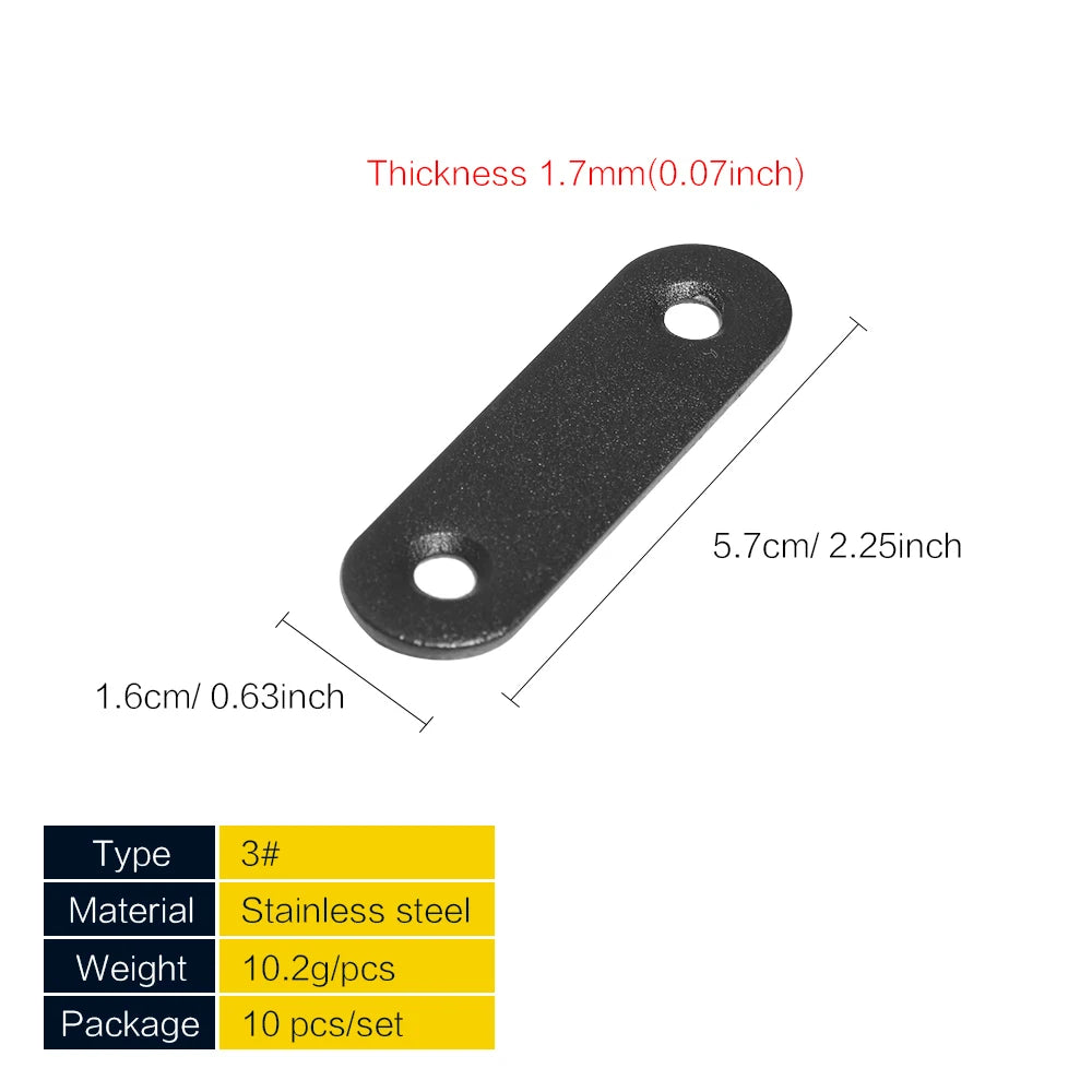 Stainless Steel Flat Repair Bracket