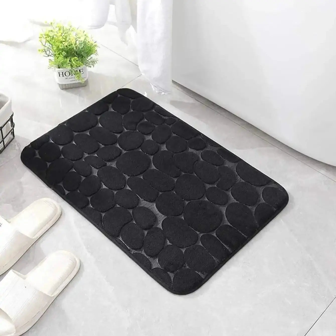 1Pc Cobblestone Bath Mat