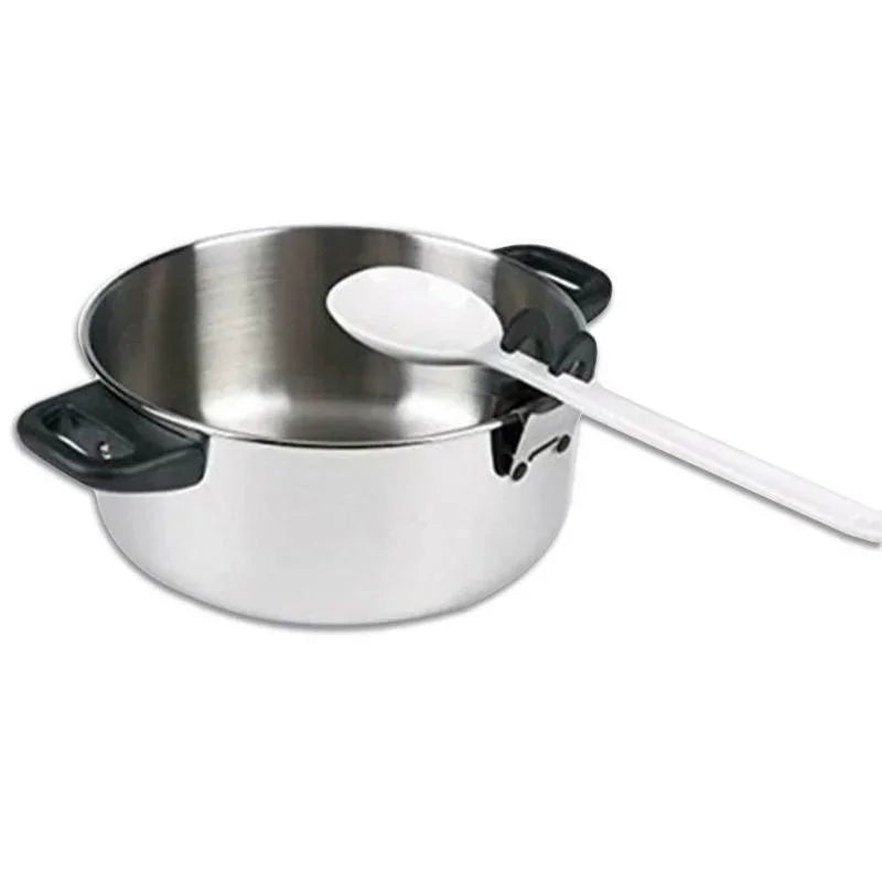 Silicone Pot Clip Spoon Holder