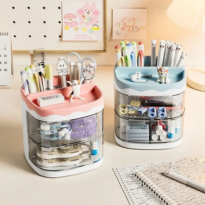 360° Rotating Desktop Pen Holder & Organizer