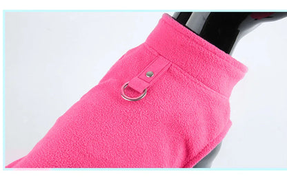 Fleece Dog Vest Jacket