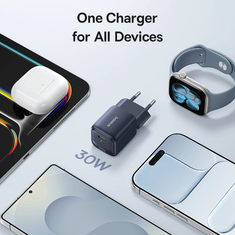 Baseus 30W GaN USB-C Fast Charger