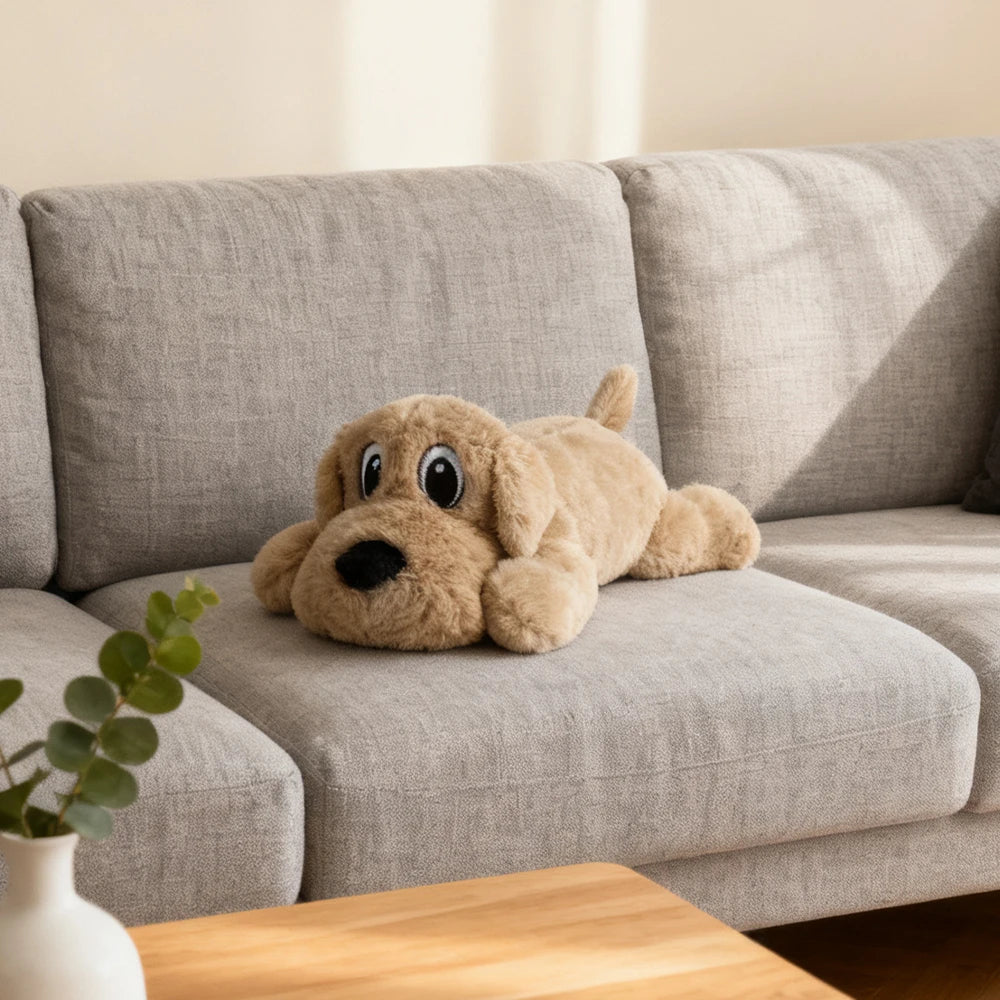 Interactive Bite Resistant Plush Dog Companion Toy